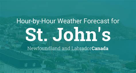 saint john weather 7 day forecast.